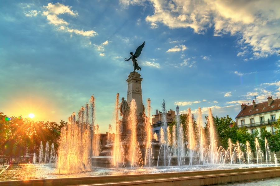 Place de la république Dijon