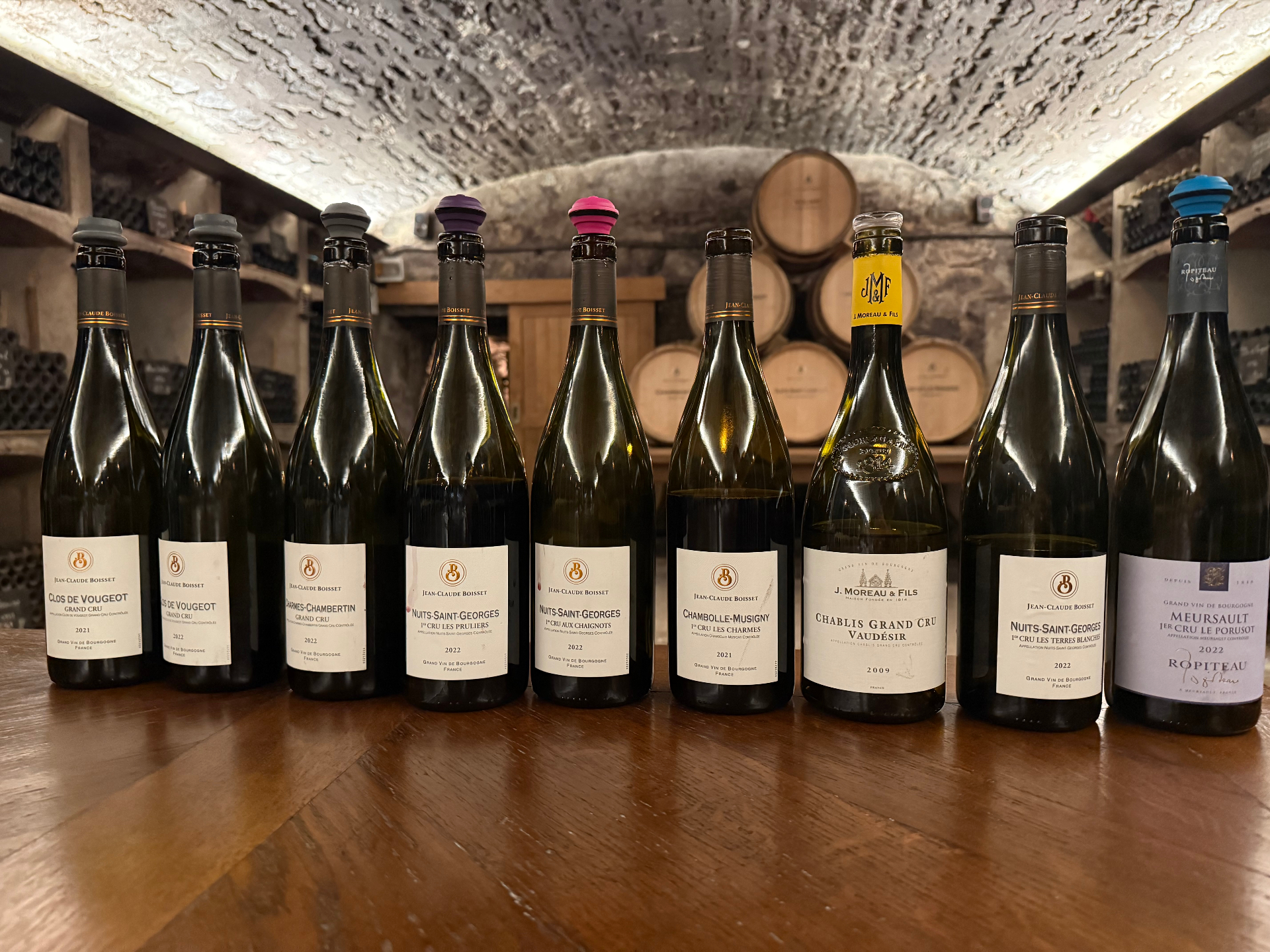 Option 2: Private 1er Cru & Grand Cru Tastings